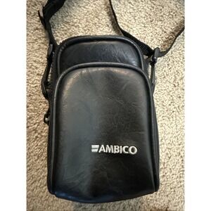 AMBICO POINT & SHOOT COMPACT POUCH BAG MULTIPLE COMPARTMENTS W/ SHOULDER STRAP